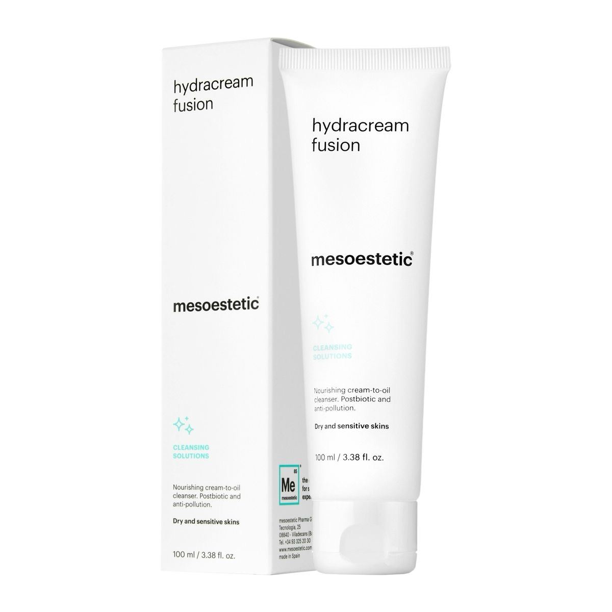 Mesoestetic Hydracream Fusion - Cremă de curăţare ten uscat
